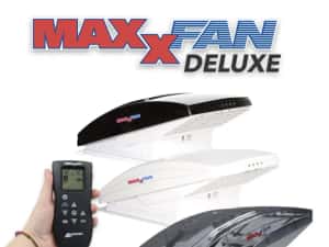 Trapa MaxxFan Deluxe cu ventilator 12V pt rulota, autorulota, camper — miniatura 8
