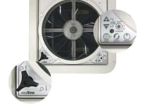 Trapa MaxxFan Deluxe cu ventilator 12V pt rulota, autorulota, camper — miniatura 10