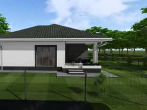Tautii Magheraus (zona str. 4) - PROIECT NOU - case pe parter, s.c.=150 mp, teren 500 mp — miniatura 2