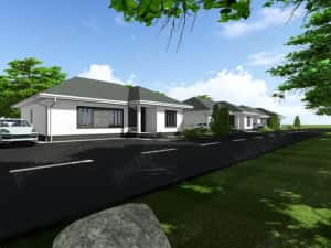 Tautii Magheraus (zona str. 4) - PROIECT NOU - case pe parter, s.c.=150 mp, teren 500 mp — miniatura 6