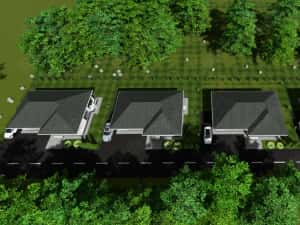 Tautii Magheraus (zona str. 4) - PROIECT NOU - case pe parter, s.c.=150 mp, teren 500 mp — miniatura 9