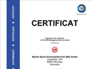 Kit brate VW Passat B5.5 2002-2005 MASTER SPORT GERMANIA — miniatura 5