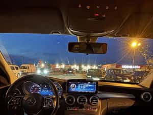 Mercedes C class facelift automat bord virtual, 9G Tronic — miniatura 5