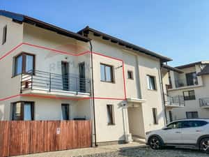 De închiriat – Apartament modern cu 3 camere în Ghimbav — miniatura 3