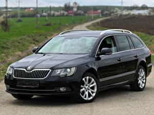 SKODA SUPERB 2.0 TDI 2014 Facelift Led Adus recent ! — miniatura 1
