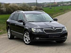 SKODA SUPERB 2.0 TDI 2014 Facelift Led Adus recent ! — miniatura 2