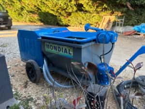 Pompa de tencuit torcret masina de tencuit torcret mondial 220 v — miniatura 3