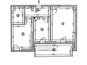 2 Camere Dealu Aluniș | Bloc Nou 2023 | Mobilat Complet — miniatura 4