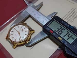 Ceas vintage Zenith automatic calibrul 2572 PC — miniatura 5