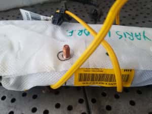 Airbag scaun dreapta toyota yaris 3 p13 739100d060 — miniatura 5