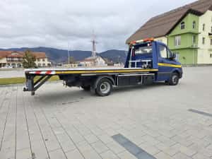Mercedes sprinter 519, autoplatforma hidraulica , platforma auto , iveco daily — miniatura 5