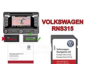 Card harti navigatie RNS 315 Volkswagen Passat Golf Tiguan RO 2022 — miniatura 4