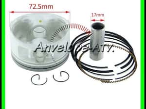 Piston LINHAI 300 300cc 72.5MM cu teflon — miniatura 8