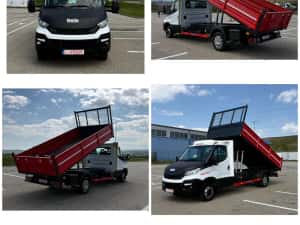Iveco Daily Basculabil Pe CUTIE 50c15 35c15 50c18 17 21 Mercedes Sprinter 519 518 418 419 Ford Fiat Renault Master Atego — miniatura 2