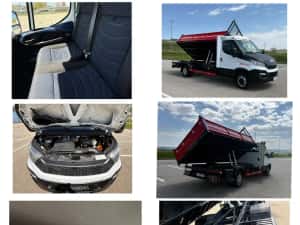 Iveco Daily Basculabil Pe CUTIE 50c15 35c15 50c18 17 21 Mercedes Sprinter 519 518 418 419 Ford Fiat Renault Master Atego — miniatura 8