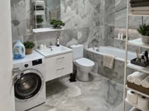 Apartament 3 camere. Terasa 20 mp. Decomandat. Etaj 2. Mobilat. Zona Penny. — miniatura 9