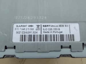 Radio CD Seat Ibiza 6J 2008-2015 radio cd original dezmembrez Ibiza 6j — miniatura 3
