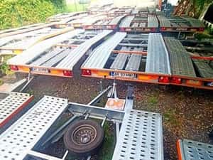 inchirieri Trailere pentru dube sau camionete platforme transport vehicule utilitare, slep remorci — miniatura 2