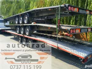 inchirieri Trailere pentru dube sau camionete platforme transport vehicule utilitare, slep remorci — miniatura 4