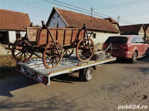 inchirieri Trailere pentru dube sau camionete platforme transport vehicule utilitare, slep remorci — miniatura 5