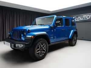 Jeep Wrangler Plug-in Hybrid 272 cp, Albastru, 2021 — miniatura 3