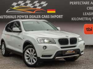 Bmw X3- 2012 - variante - navigatie mare - distributie schimbat / amortizoare/ revizie - senzori parcare - faruri bixenon - proprietar - jante aliaj