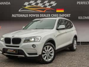 Bmw X3- 2012 - variante - navigatie mare - distributie schimbat / amortizoare/ revizie - senzori parcare - faruri bixenon - proprietar - jante aliaj — miniatura 6