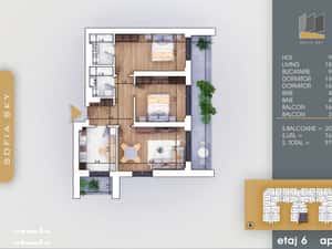 AP. 3CAM. SPATIOS(77MP)BLOC IN CURS DE FINALIZARE/ METROU N TECLU!