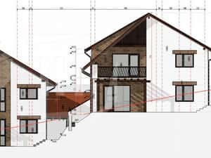 Casa cu 4 camere, 500 mp teren, garaj — miniatura 2