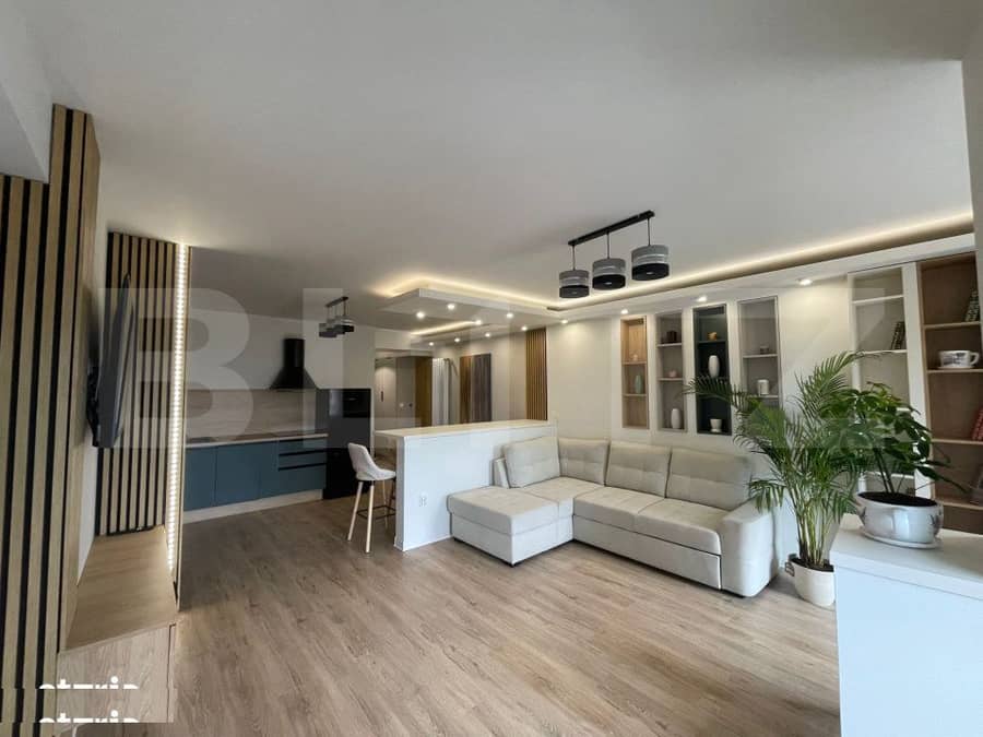 Apartament deosebit cu 2 camere, 58 mp, finisaje premium — fotografie 1 din 5
