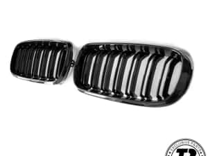 Grile Duble compatibile cu BMW X6 F16 M Design