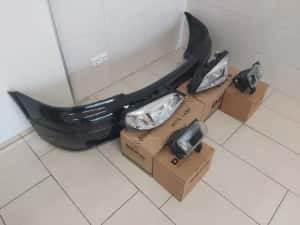 Pachet Bara Fata+Far+Proiector Dreapta-Stanga Opel Astra G 98-04 Z298 — miniatura 5