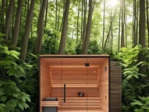 Sauna exterior premium Kitz — miniatura 4