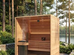 Sauna exterior premium Kitz — miniatura 5
