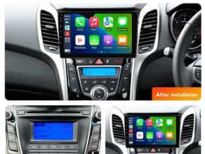 Navigatie Android 14 Hyundai I30 2011-2017 1/8 Gb Waze CarPlay +CAMERA — miniatura 8