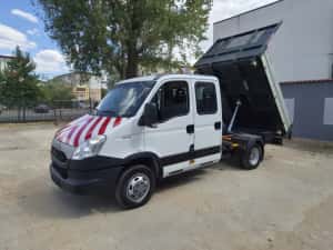 Iveco daily basculabil 100mii km 35c13 ,35c15,doka ,6 locuri — miniatura 2