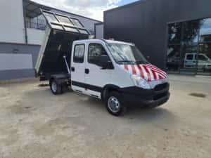 Iveco daily basculabil 100mii km 35c13 ,35c15,doka ,6 locuri — miniatura 4
