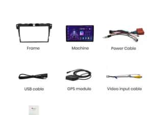 Navigatie Android Mazda CX-7 CARPLAY Android Auto + Camera — miniatura 6
