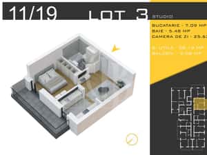 2 camere Titan Theodor Pallady  Metrou Nicolae Teclu — miniatura 4