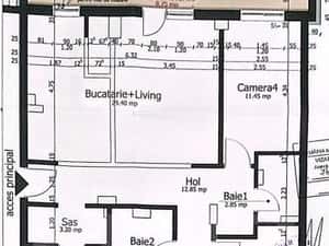 Apartament 5 camere, 100 mp, parter, pivnita 100 mp, zona Calvaria Man — miniatura 4