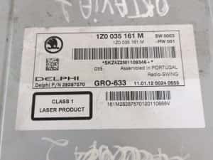 radio cd skoda octavia 2 facelift (2008-2013) 2.0 motorina 2011 — miniatura 7