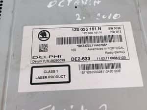 radio cd skoda octavia 2 facelift (2008-2013) 2.0 motorina 2011 — miniatura 10