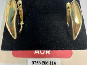 Cercei din aur 14k (68402.5/ 10 Pacurari 1) Garantie 2 ani! — miniatura 2