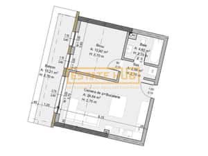 Traian 44 | 2 camere central | 0% comision — miniatura 4