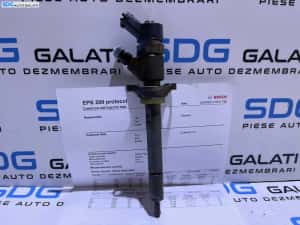 Injector Injectoare Verificat pe Banc cu Fisa Citroen Jumpy 2 1.6 HDI 2007 - 2016 Cod 0445110239 [M9673] — miniatura 4