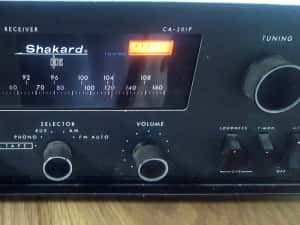 Amplificator Vintage Shakard CA-201P Receiver Tuner Casetofon Stereo — miniatura 3