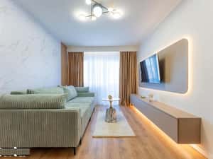 2 camere DECOMANDAT, mobilat premium, bloc nou - Florești — miniatura 3