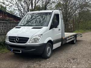 Mercedes sprinter autoplatforma BA14 transport vehicule — miniatura 6