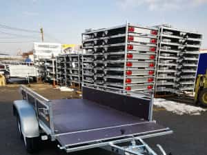 Remorca Dublu ax,750 Kg/Categ, B ! CIV RAR, Roata sust.+ Numar: GRATIS — miniatura 4