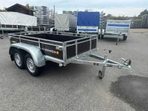 Remorca Dublu ax,750 Kg/Categ, B ! CIV RAR, Roata sust.+ Numar: GRATIS — miniatura 6